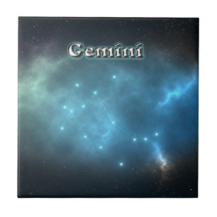 Gemini constellation tile