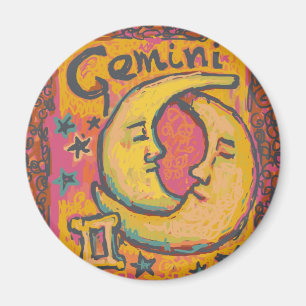 Gemini, Customisable Astrology Products Magnet