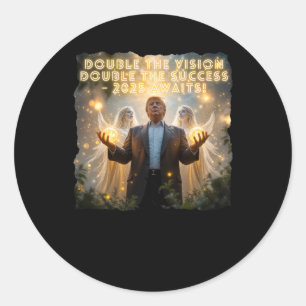 Gemini Design 2025 Classic Round Sticker