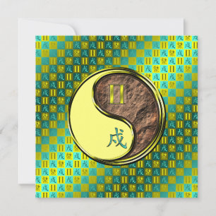 Gemini & Earth Dog Card