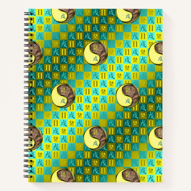 Gemini & Earth Dog Notebook (Front)