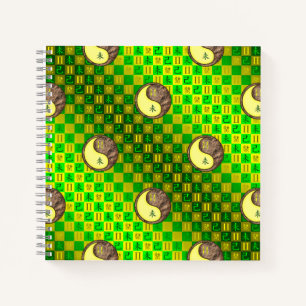 Gemini & Earth Goat Notebook