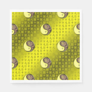 Gemini & Earth Monkey Napkin