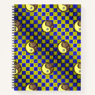 Gemini & Earth Ox Spiral Notebook