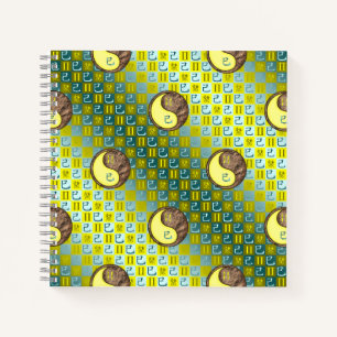 Gemini & Earth Snake Notebook