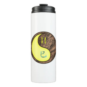 Gemini & Earth Snake Thermal Tumbler