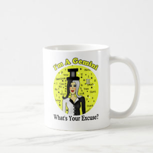 Gemini Excuse Mug