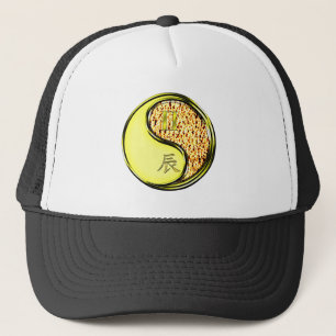 Gemini & Fire Dragon Trucker Hat