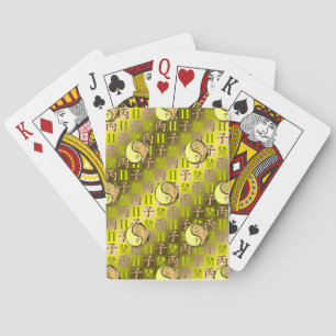 Gemini & Fire Rat Playing Cards