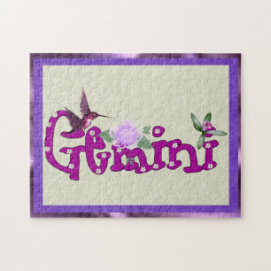 Gemini Flowers Jigsaw Puzzle