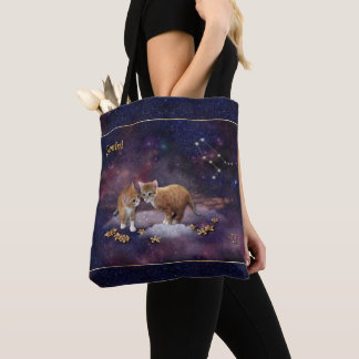 Gemini for Cat Lovers Tote Bag