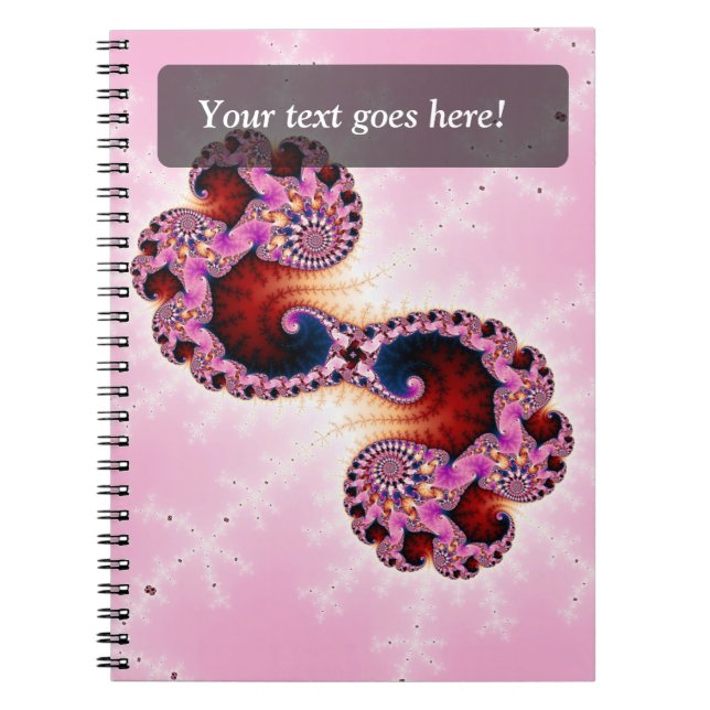 Gemini Fractal Art Notebook (Front)
