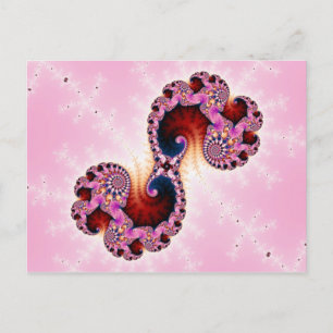 Gemini Fractal Art Postcard