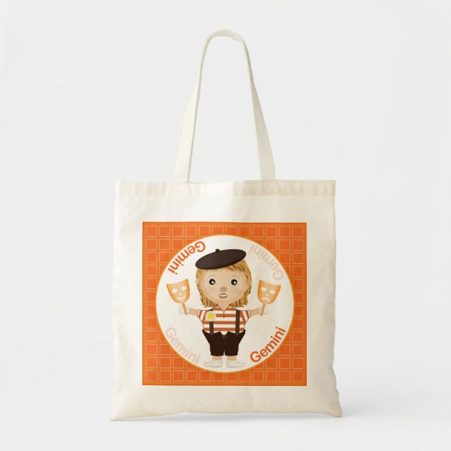 Gemini Girl Character Tote (Front)