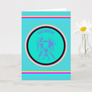 Gemini Greeting Card