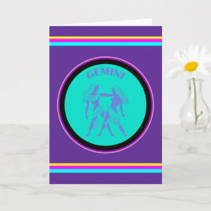 Gemini Greeting Card