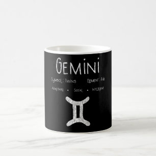 Gemini Horoscope Astrology Star Sign Birthday Gift Coffee Mug
