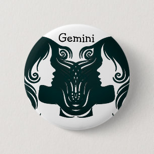 Gemini  Horoscope Zodiac Sign Button