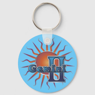 Gemini Key Ring