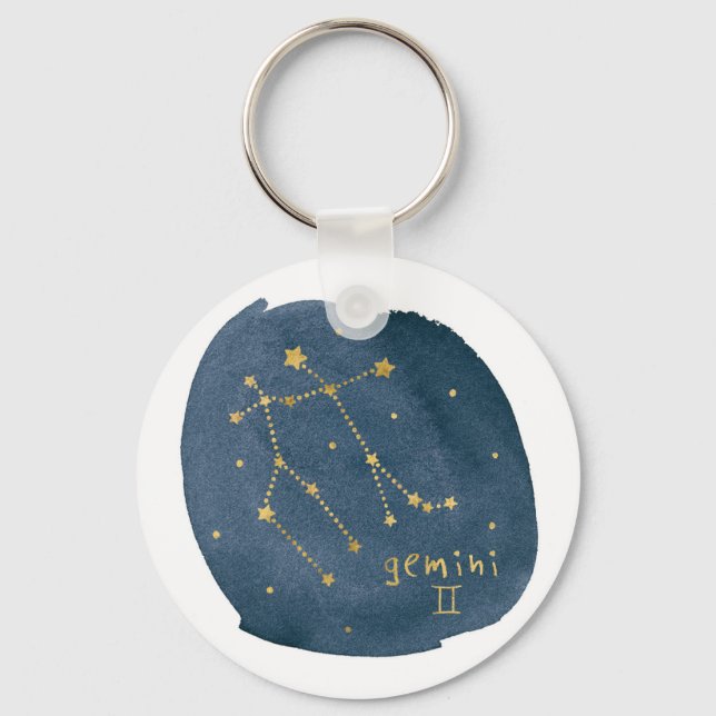 Gemini Key Ring (Front)