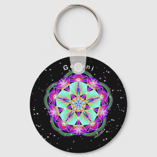 Gemini Key Ring