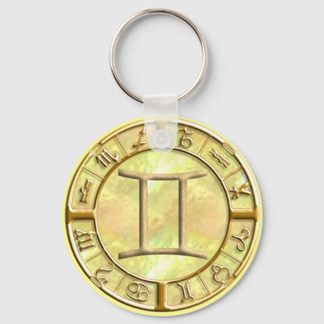 Gemini Key Ring (Front)