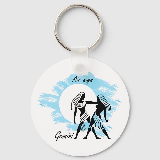 Gemini Key Ring (Front)
