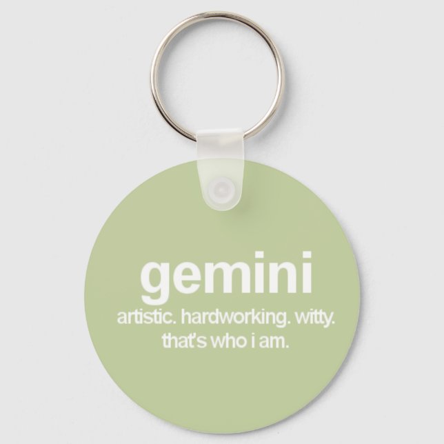 GEMINI KEY RING (Front)