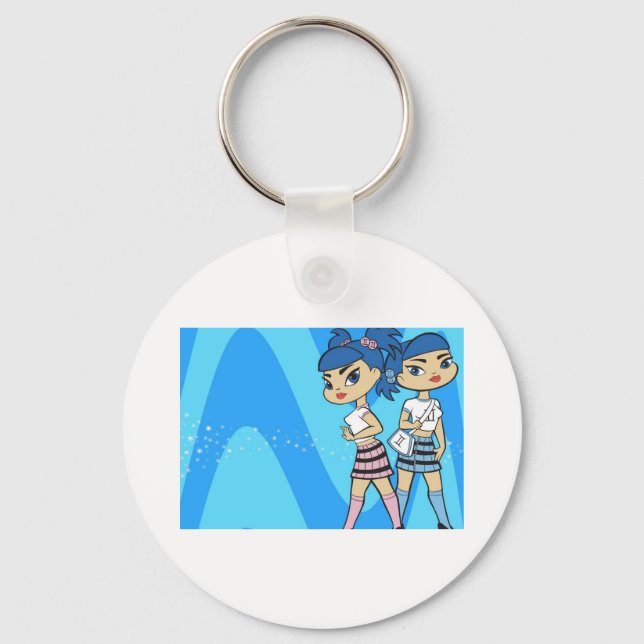 Gemini Keychain (Front)