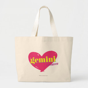Gemini Large Tote Bag