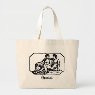 Gemini Large Tote Bag