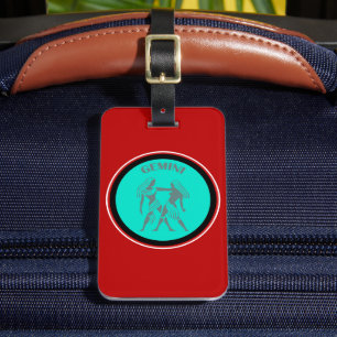 Gemini Luggage Tag 
