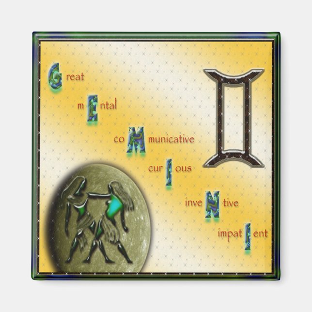 GEMINI MAGNET (Front)