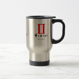 Gemini Mai 21 - June 20 Travel Mug