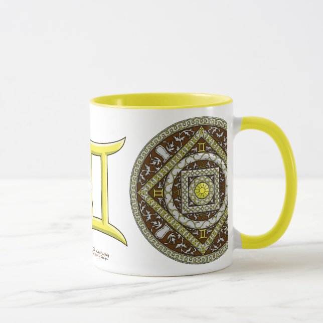 Gemini Mandala Mug (Right)