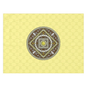 Gemini Mandala Tablecloth