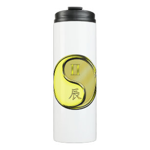 Gemini & Metal Dragon Thermal Tumbler