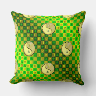 Gemini & Metal Goat Cushion