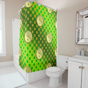Gemini & Metal Goat Shower Curtain