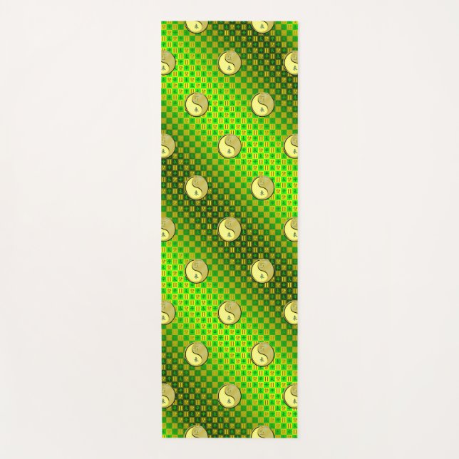 Gemini & Metal Goat Yoga Mat (Front)