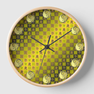 Gemini & Metal Horse Clock
