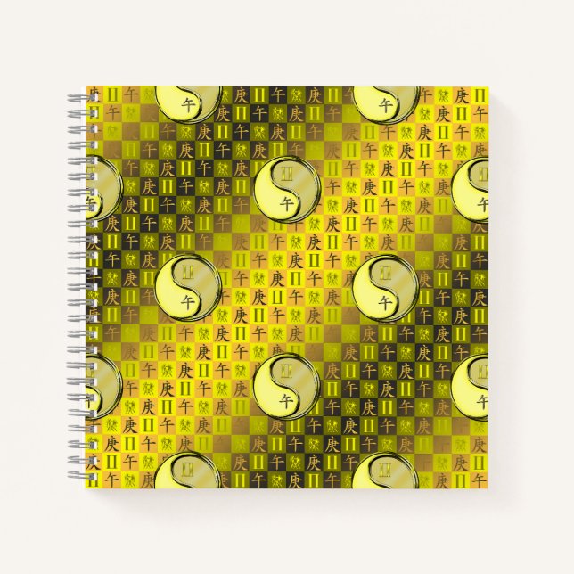 Gemini & Metal Horse Notebook (Front)