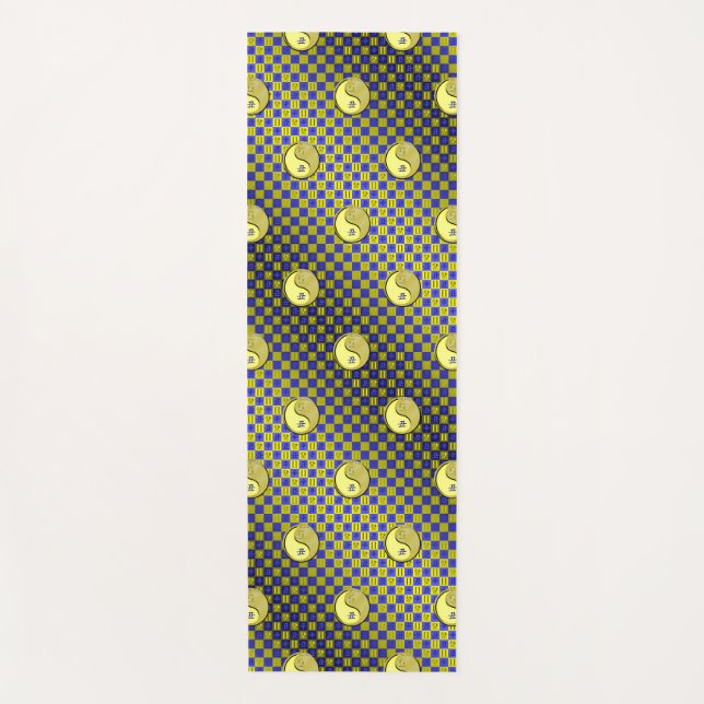 Gemini & Metal Ox Yoga Mat (Front)