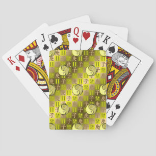 Gemini & Metal Rat Playing Cards