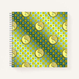 Gemini & Metal Snake Notebook