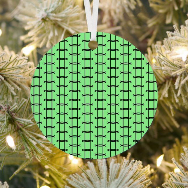 Gemini Metal Tree Decoration (Insitu)