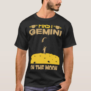 Gemini On The Moon T-Shirt