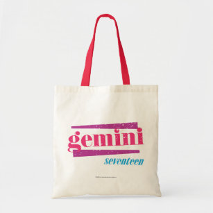 Gemini Pink Tote Bag