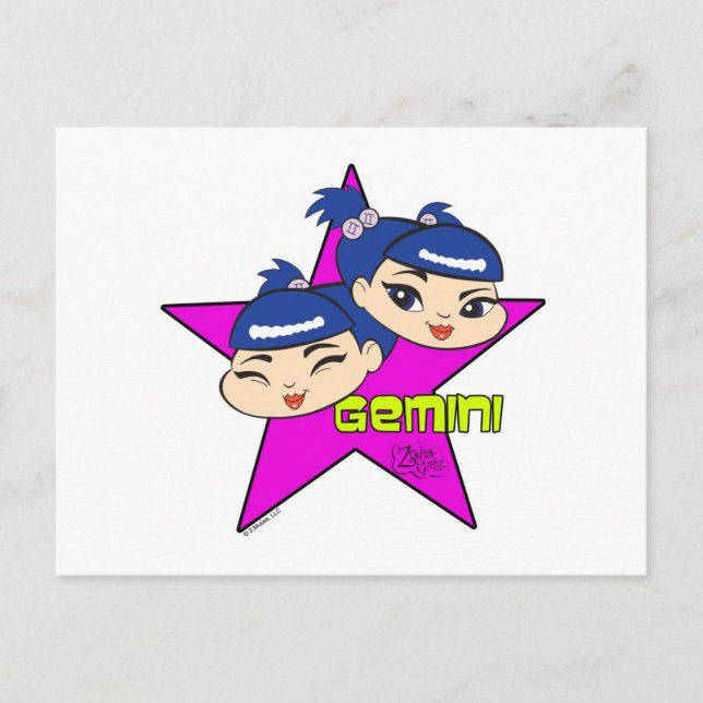 Gemini Postcard (Front)