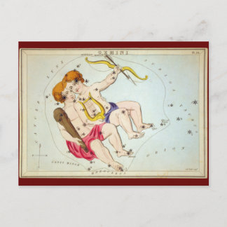 Gemini Postcard